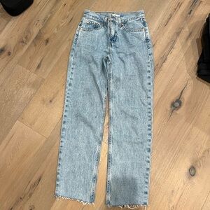 Levi’s low pro straight jeans